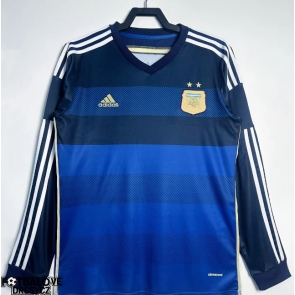 Argentina 2014 Retro Venkovní Dres Dlouhý Rukáv Argentina 2014 Retro Venkovní Dres Dlouhý Rukáv